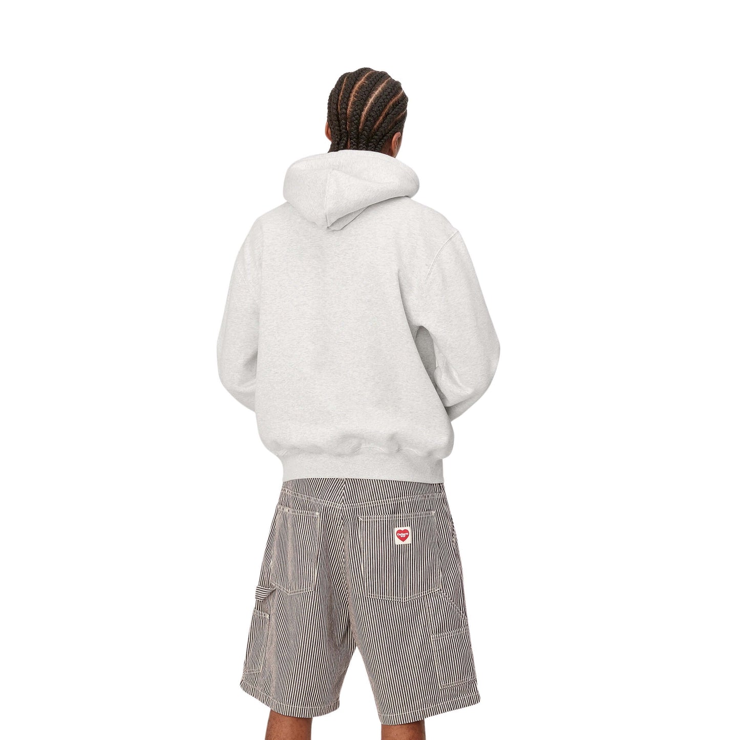 Carhartt WIP Hooded Carhartt Sweat-ash-heather-liberty