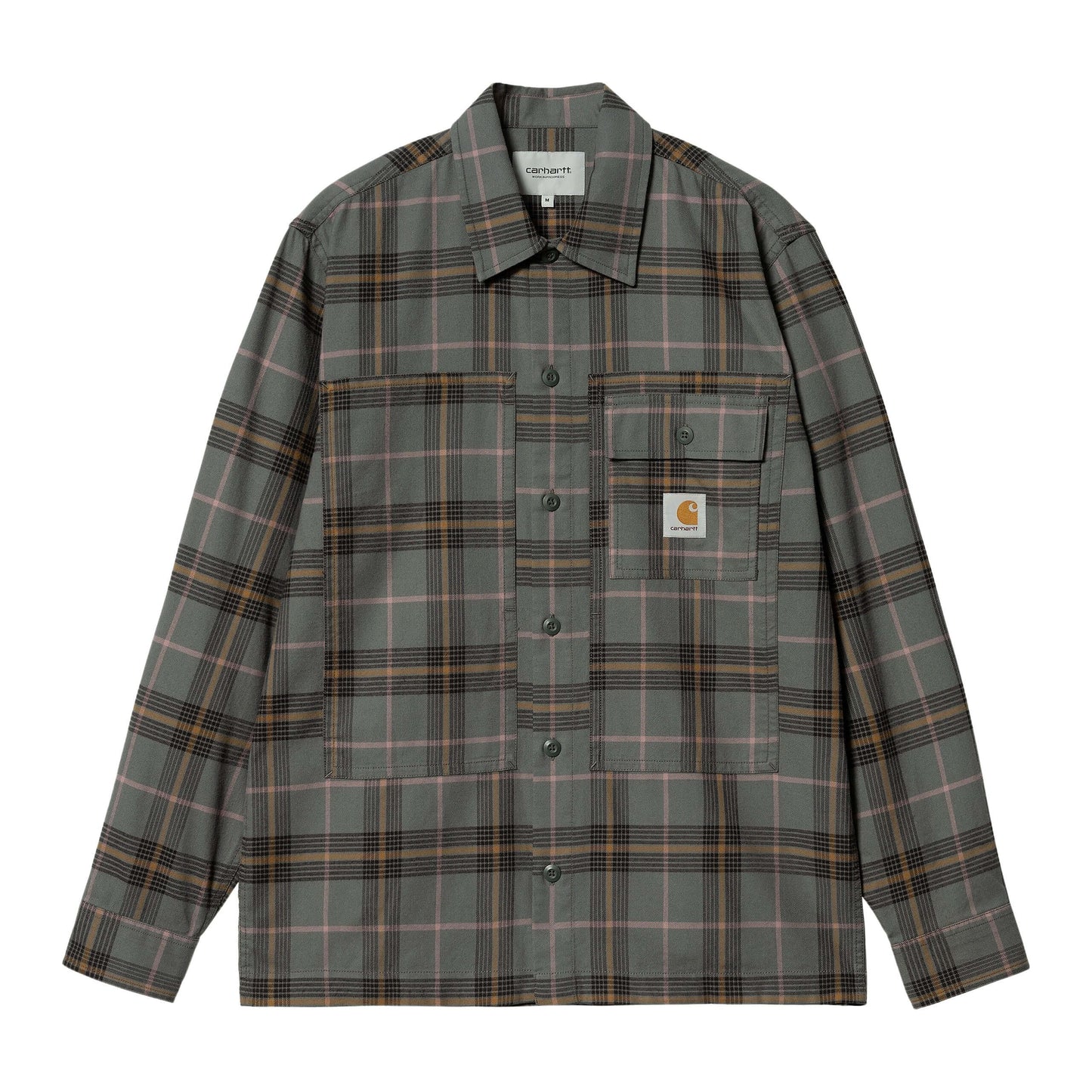 Carhartt WIP L/S Hadley Shirt-hadley-check-jura