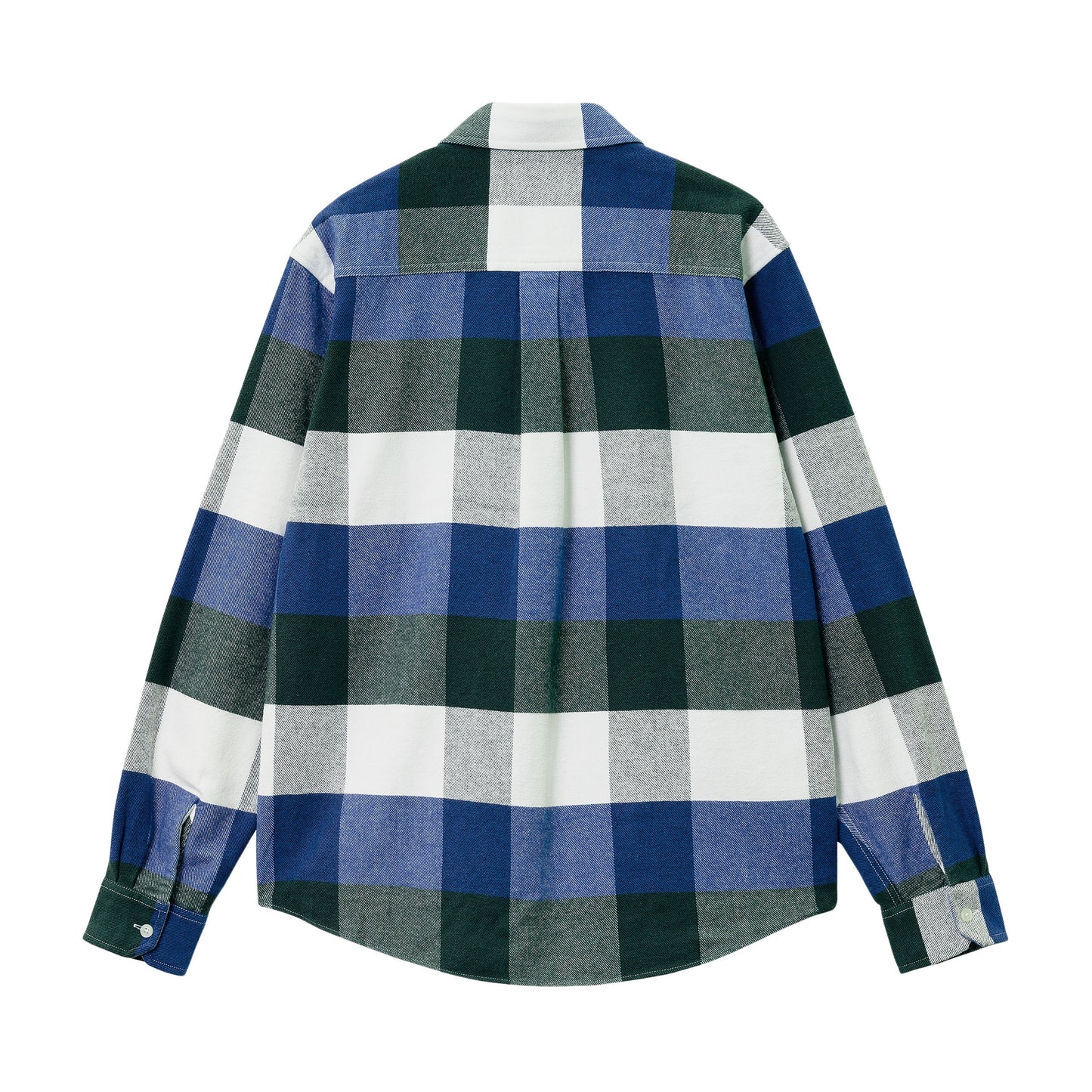 Carhartt WIP L/S Lyman Shirt-lyman-check-discovery-green