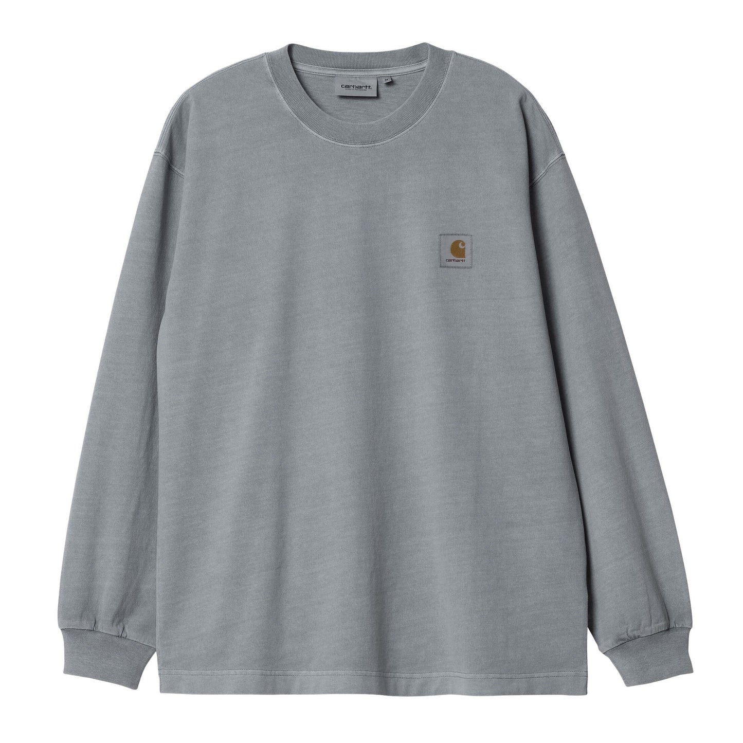 Carhartt WIP L/S Vista T-Shirt-mirror-garment-dyed