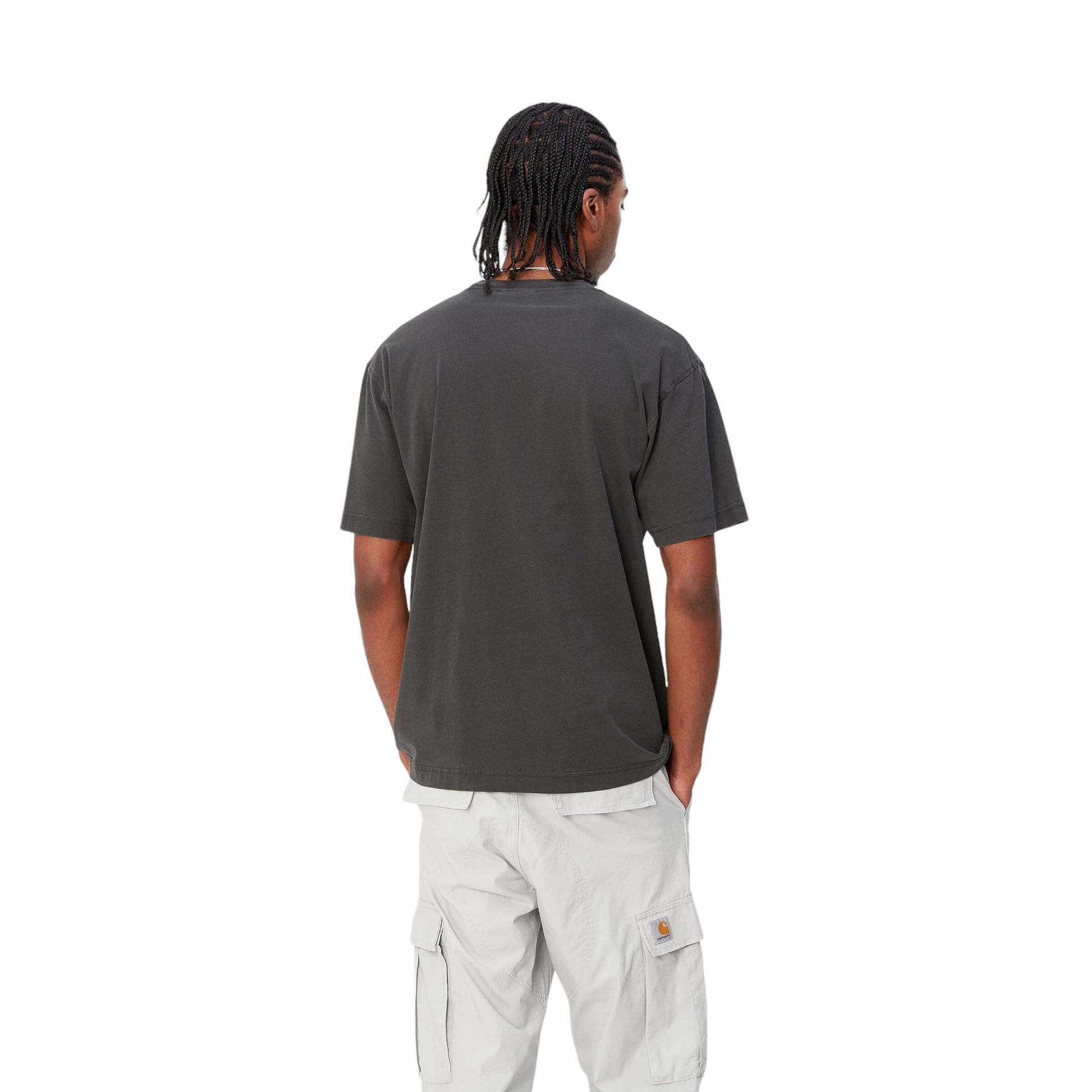 Carhartt WIP S/S Dune T-Shirt-charcoal-garment-dyed