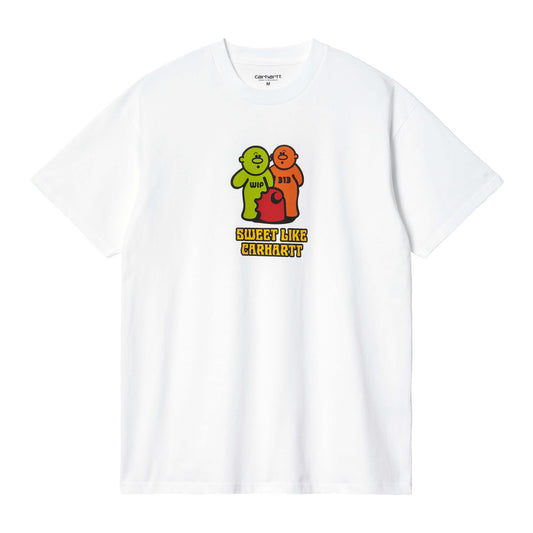 Carhartt WIP S/S gummy-t-shirt-white