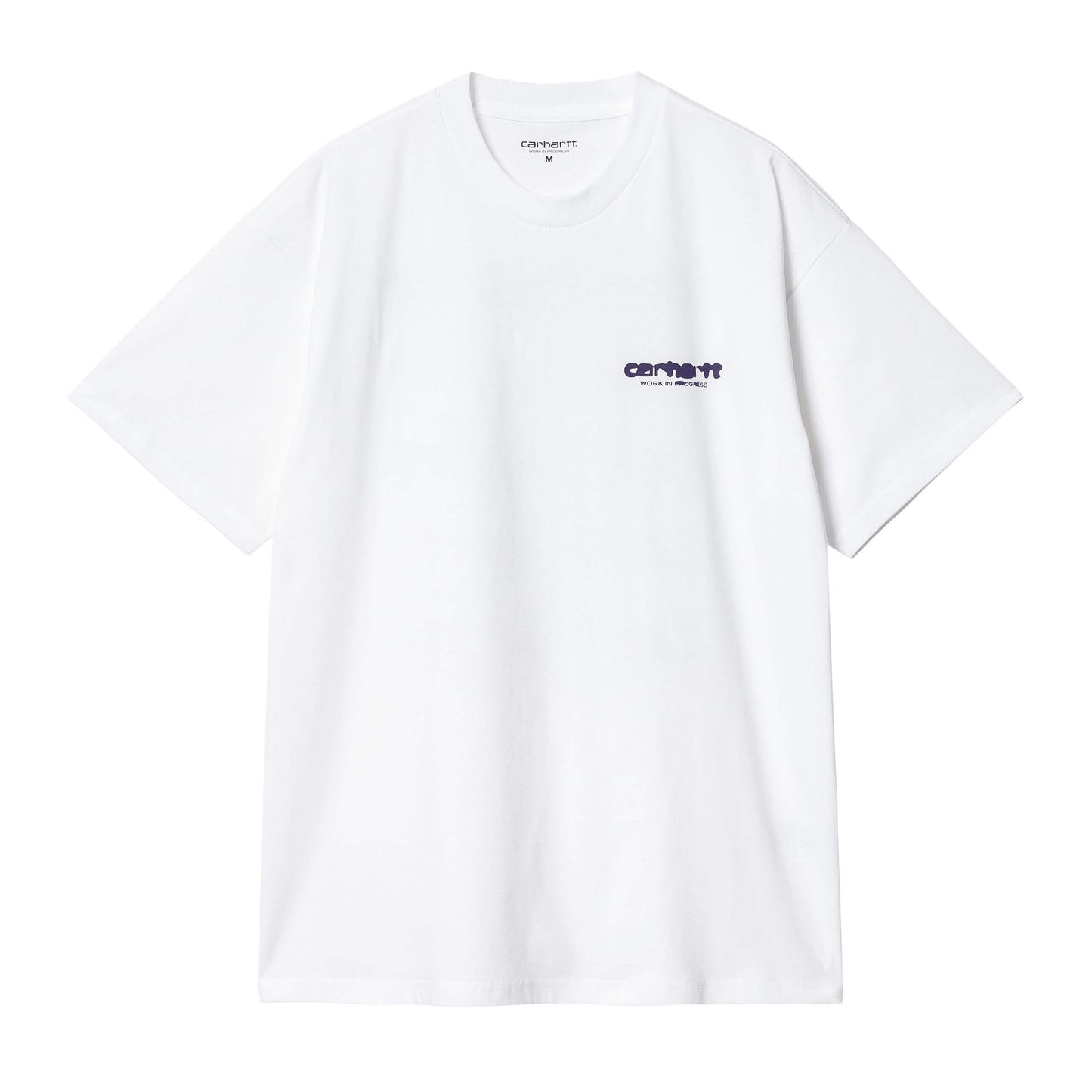 Carhartt WIP S/S Ink Bleed T-Shirt-white-tyrian