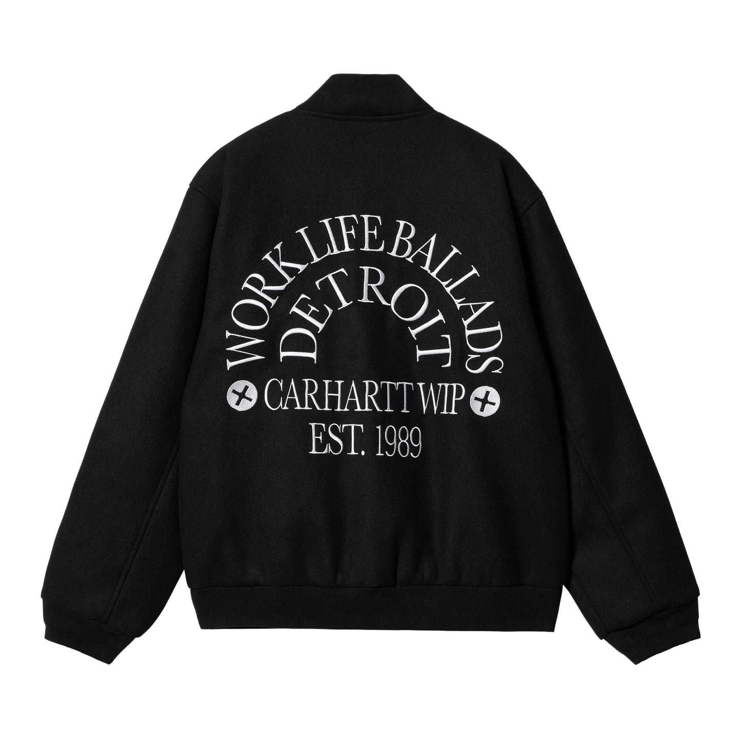 Carhartt WIP Work Varsity Bomber-black