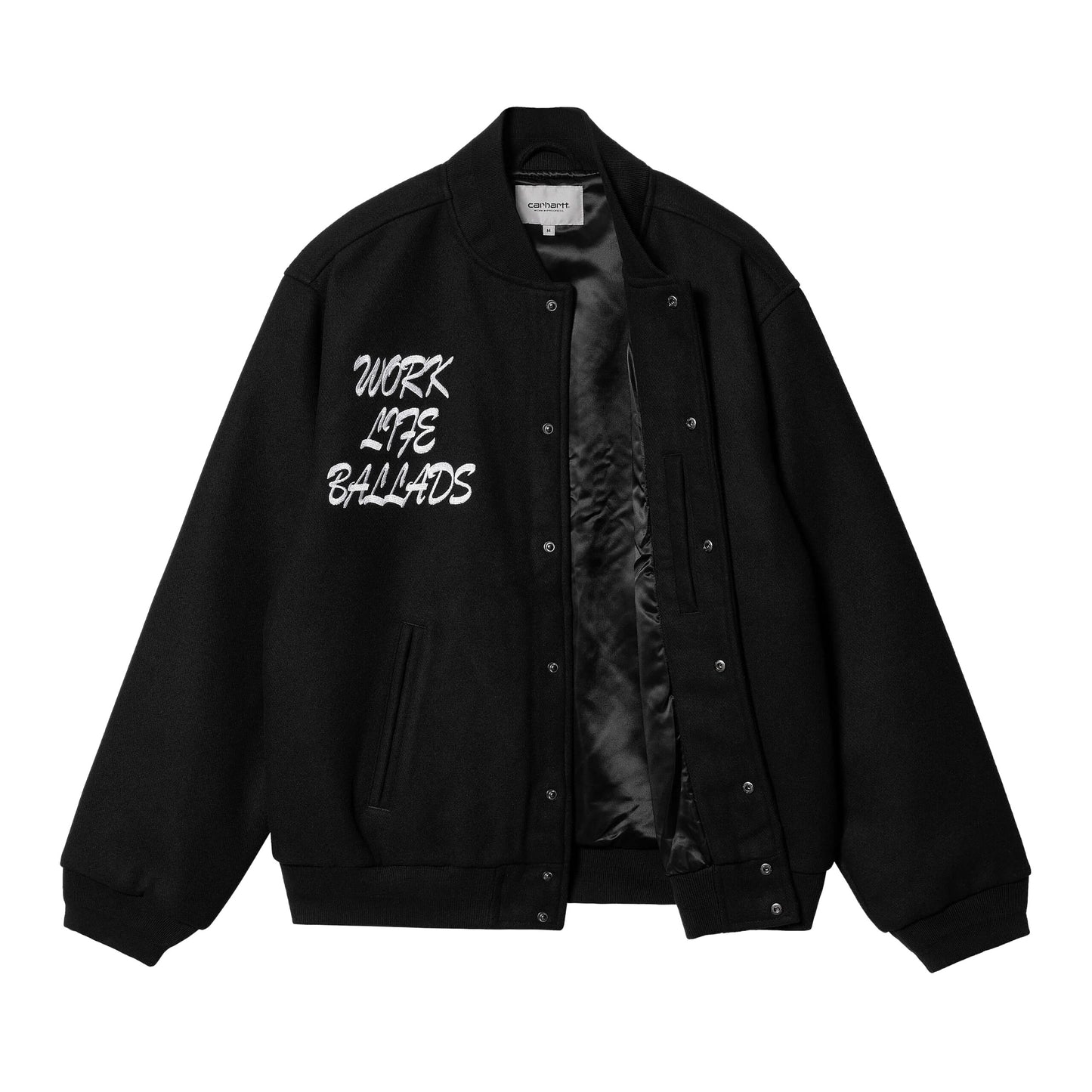 Carhartt WIP Work Varsity Bomber-black
