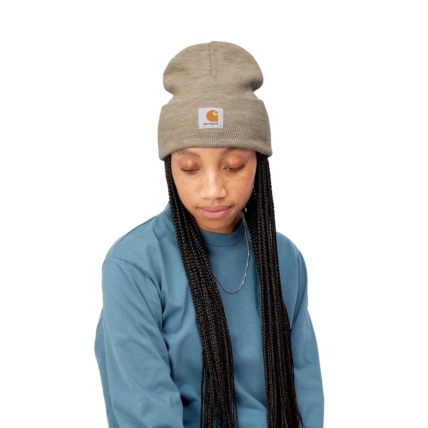 Carhartt WIP Acrylic Watch Hat Ammonite Heather