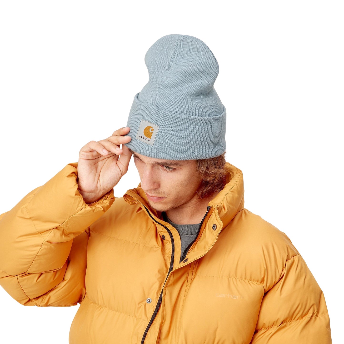 Carhartt WIP Acrylic Watch Hat Misty Sky