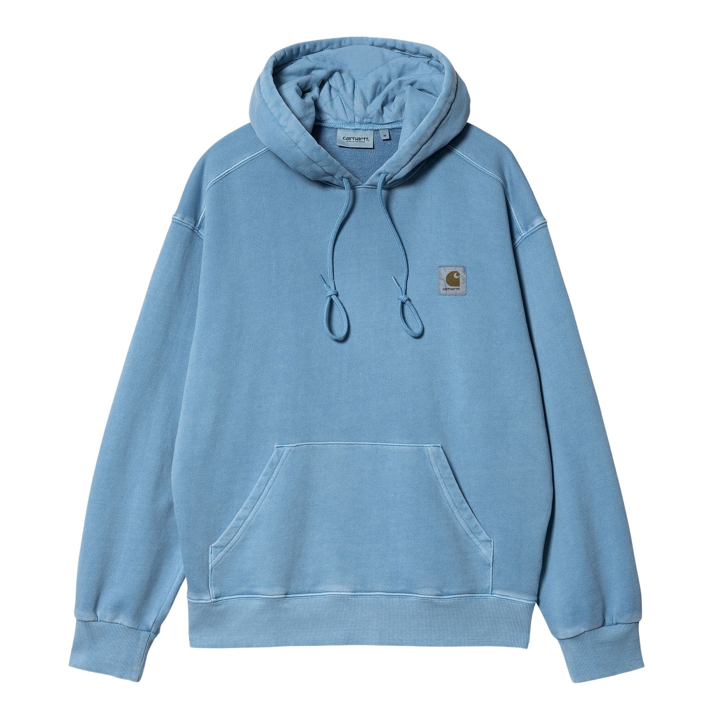 Carhartt WIP Hooded Nelson Sweat piscine-garment-dyed