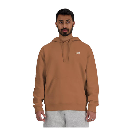 New Balance Sport Essentials French Terry Hoodie-brown
