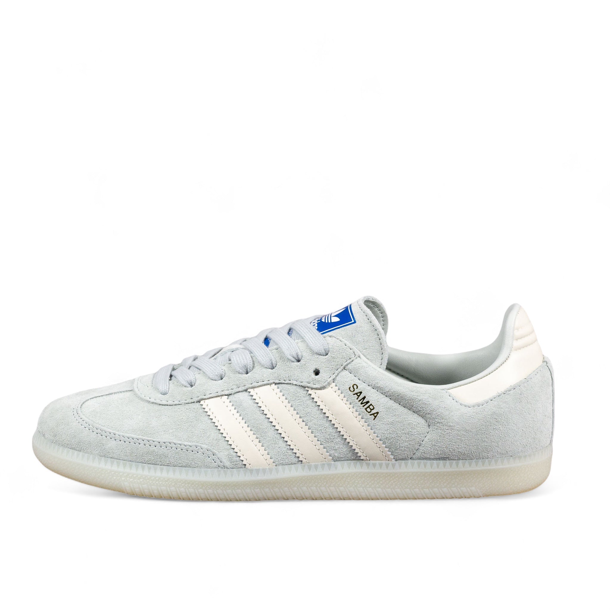 Adidas samba silver best sale