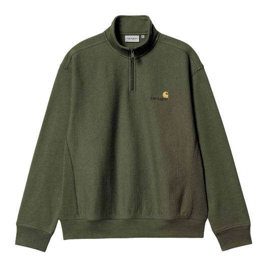 Carhartt WIP Half Zip American Script Sweatshirt