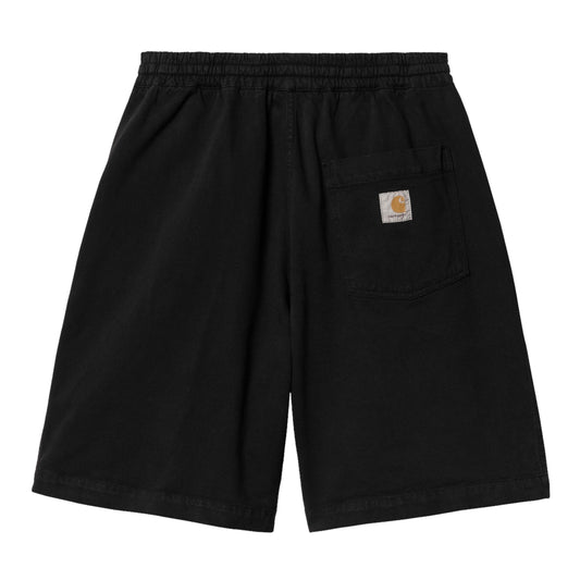 Carhartt WIP Floyd Short-black-garment-dyed