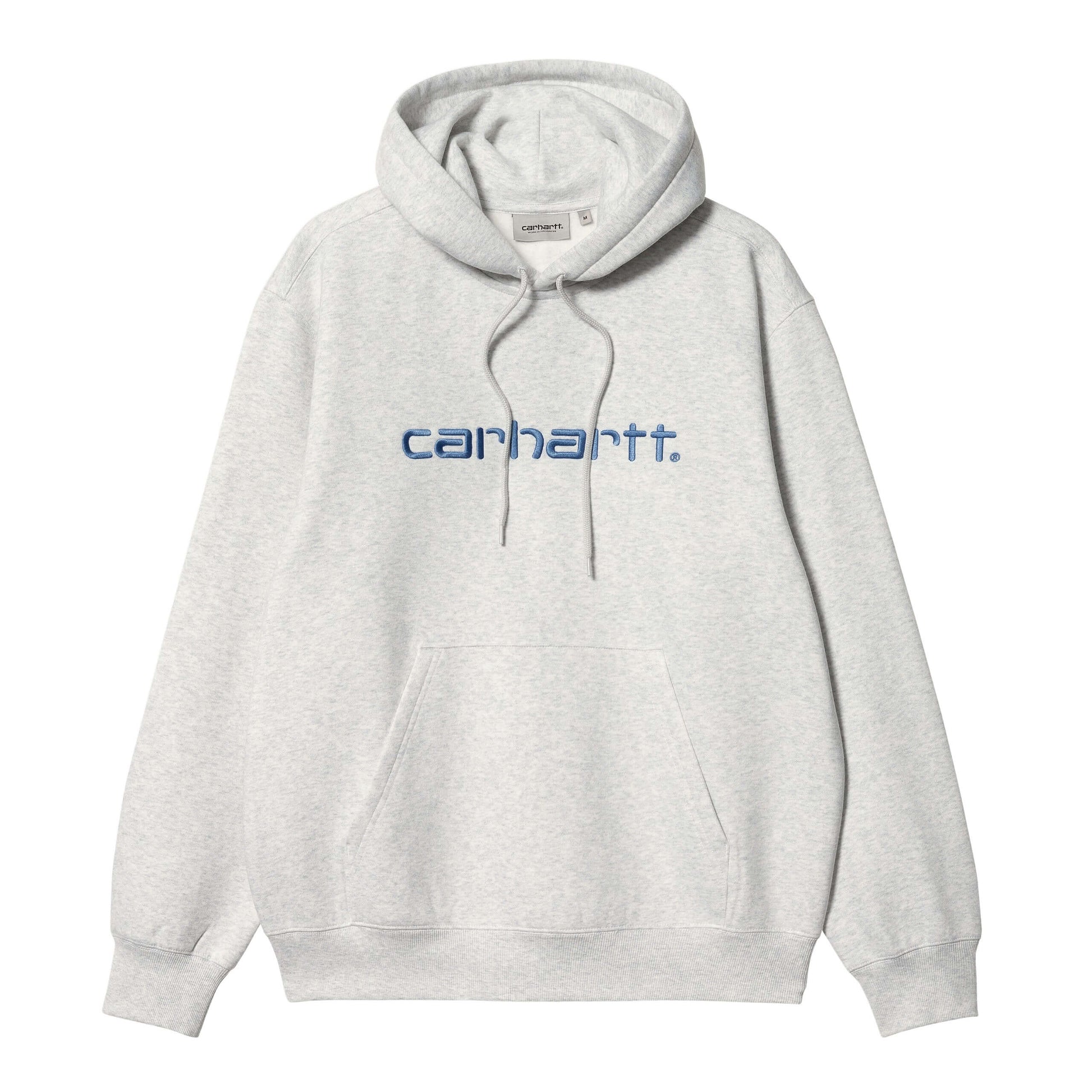 Carhartt WIP Hooded Carhartt Sweat-ash-heather-liberty