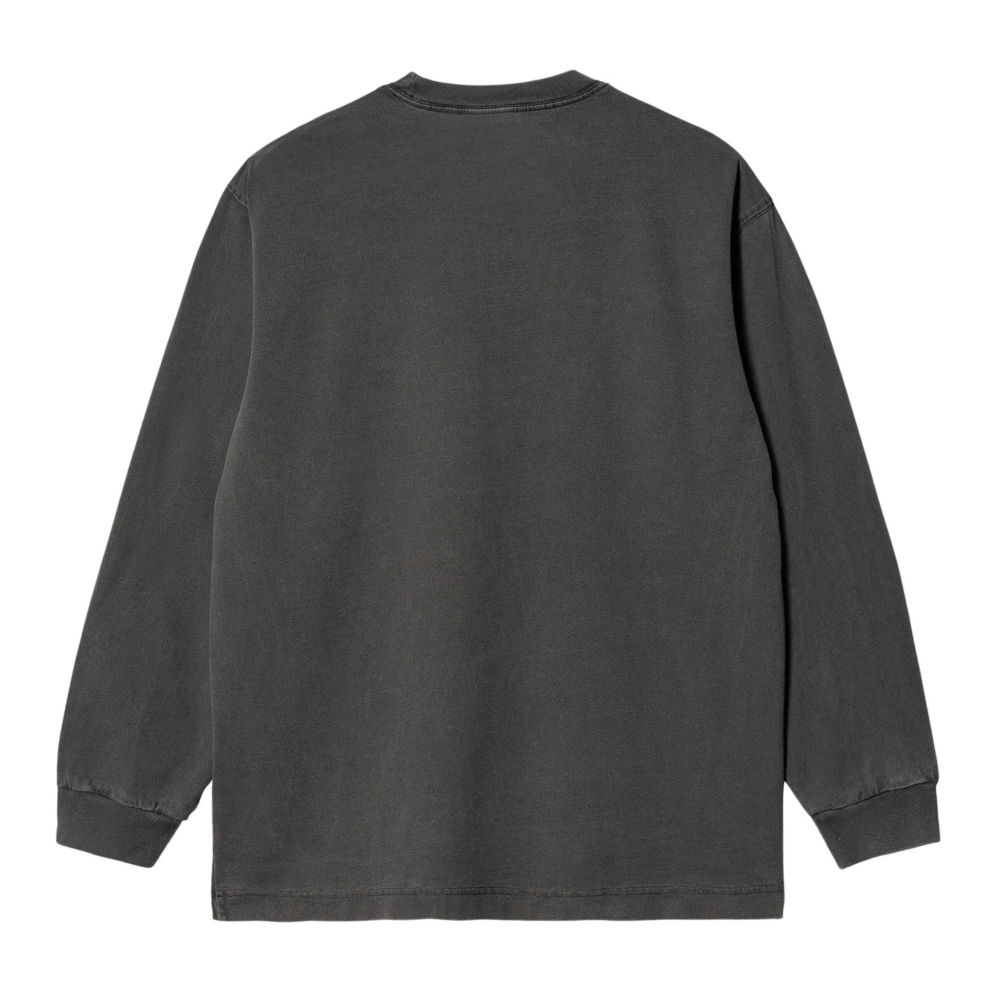 Carhartt WIP L/S Vista T-Shirt-vulcan-garment-dyed
