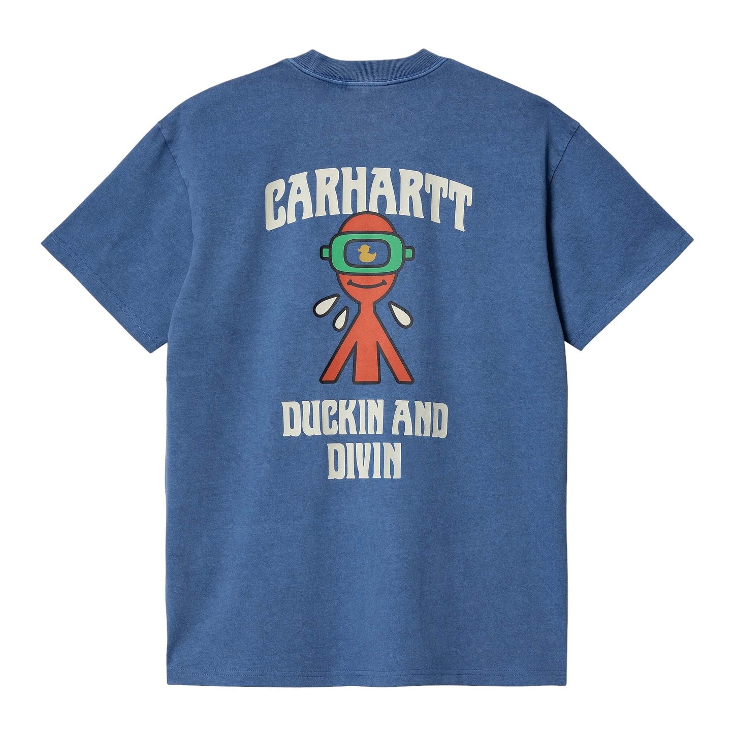 Carhartt WIP S/S duckin-t-shirt-acapulco-garment-dyed