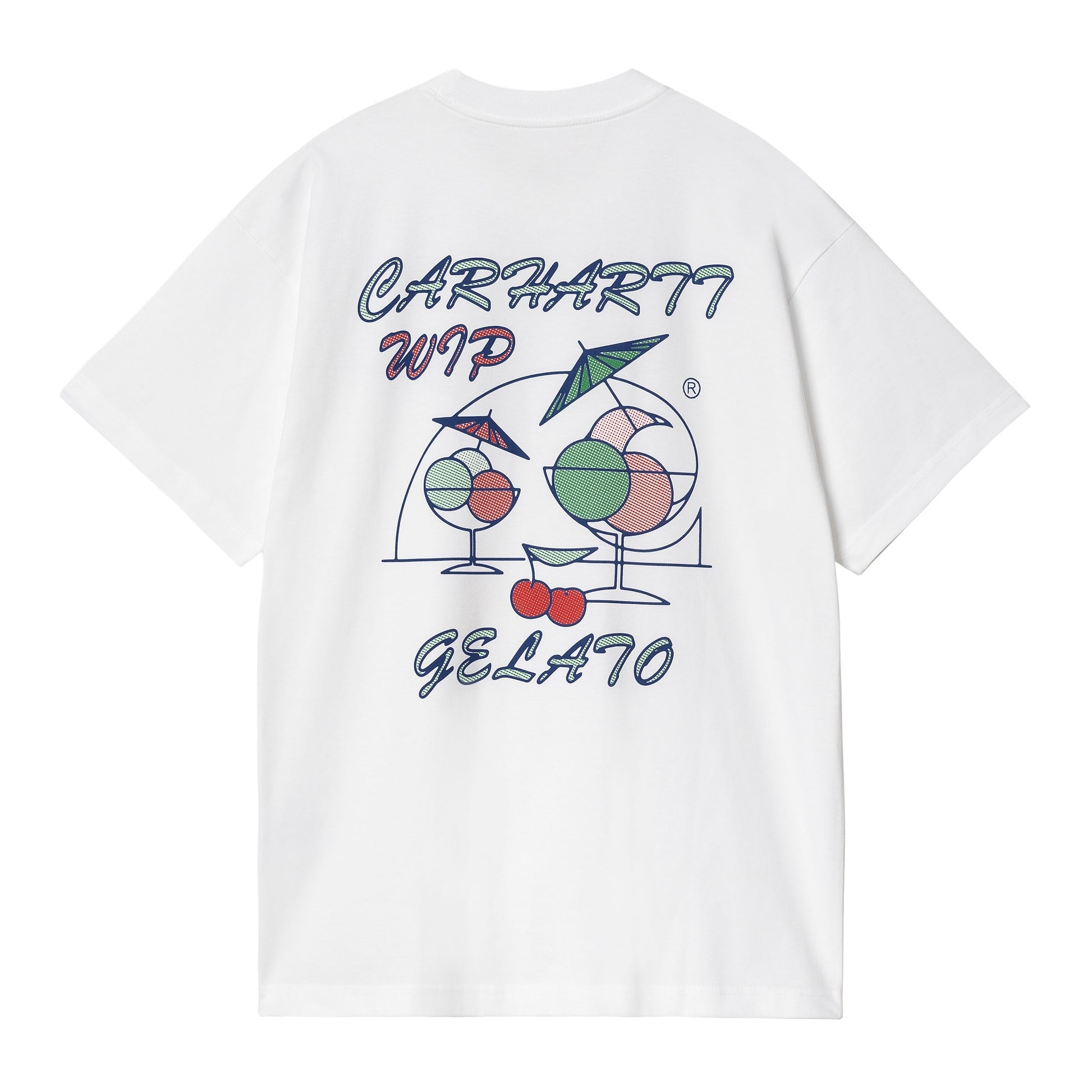 Carhartt WIP S/S Gelato T-Shirt-white