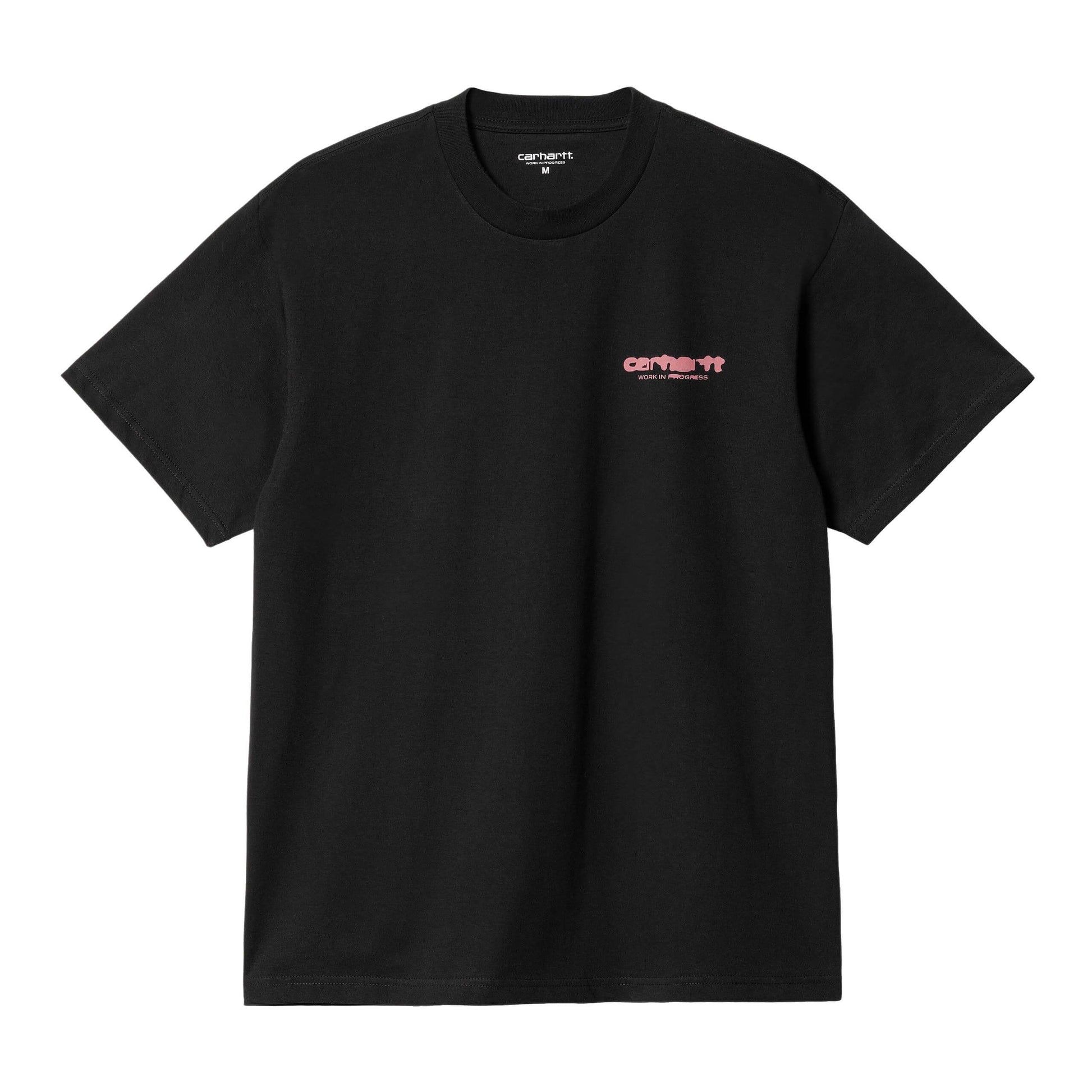 Carhartt WIP S/S Ink Bleed T-Shirt-black-pink