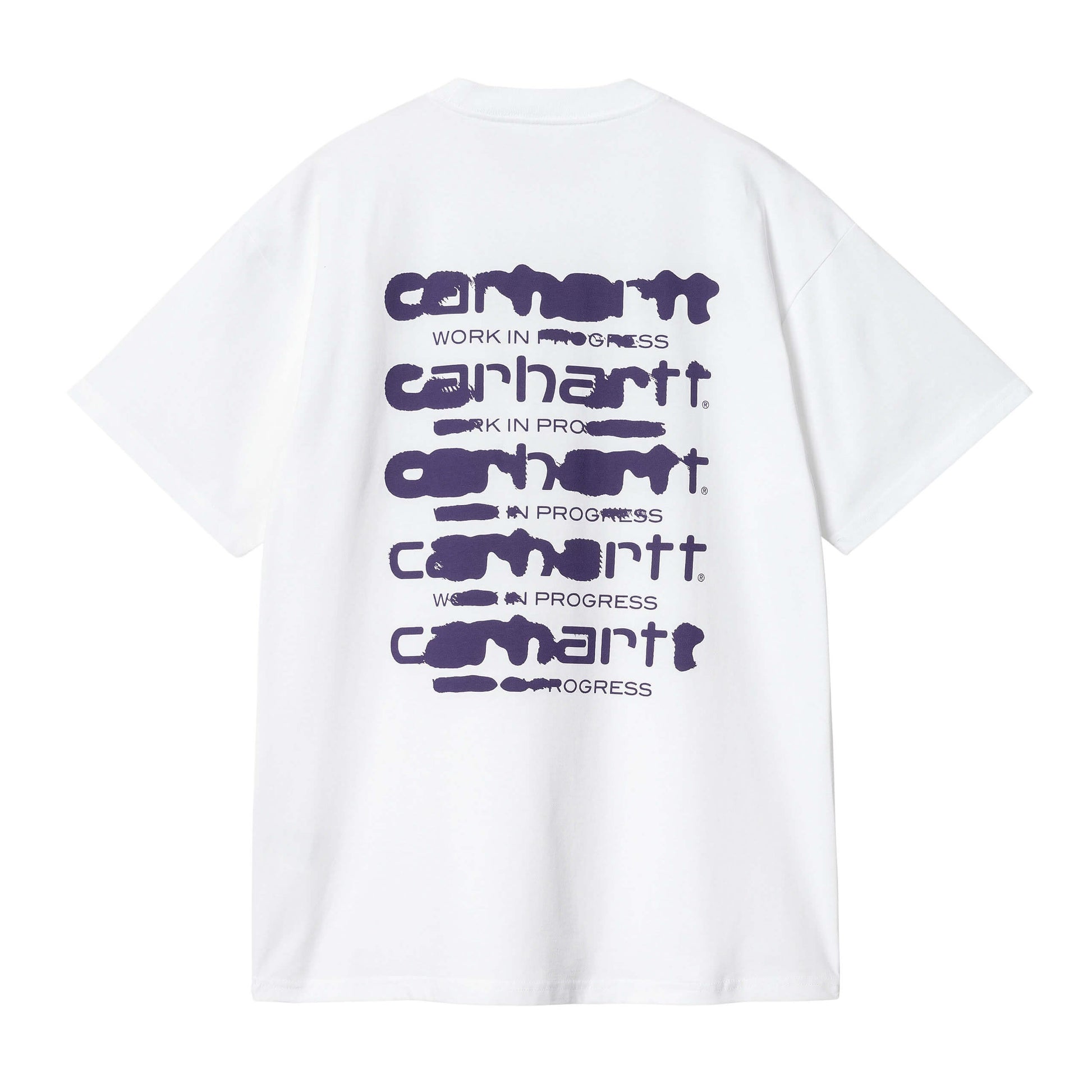Carhartt WIP S/S Ink Bleed T-Shirt-white-tyrian