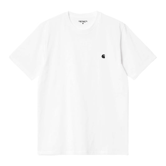 Carhartt WIP S/S Madison T-Shirt-white-black