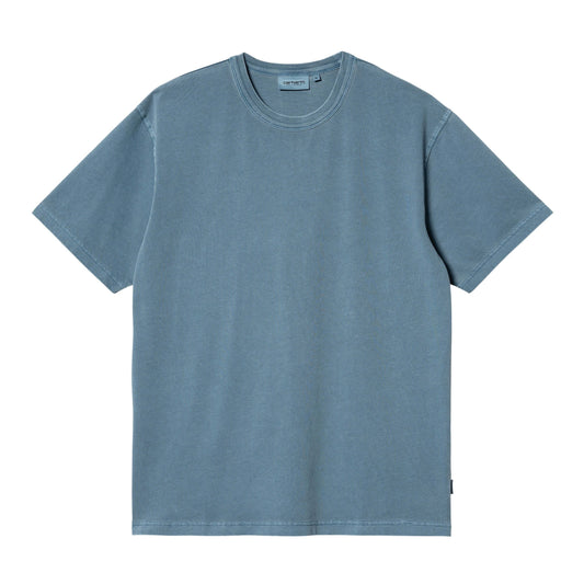 Carhartt WIP S/S Taos T-Shirt-vancouver-blue-garment-dyed