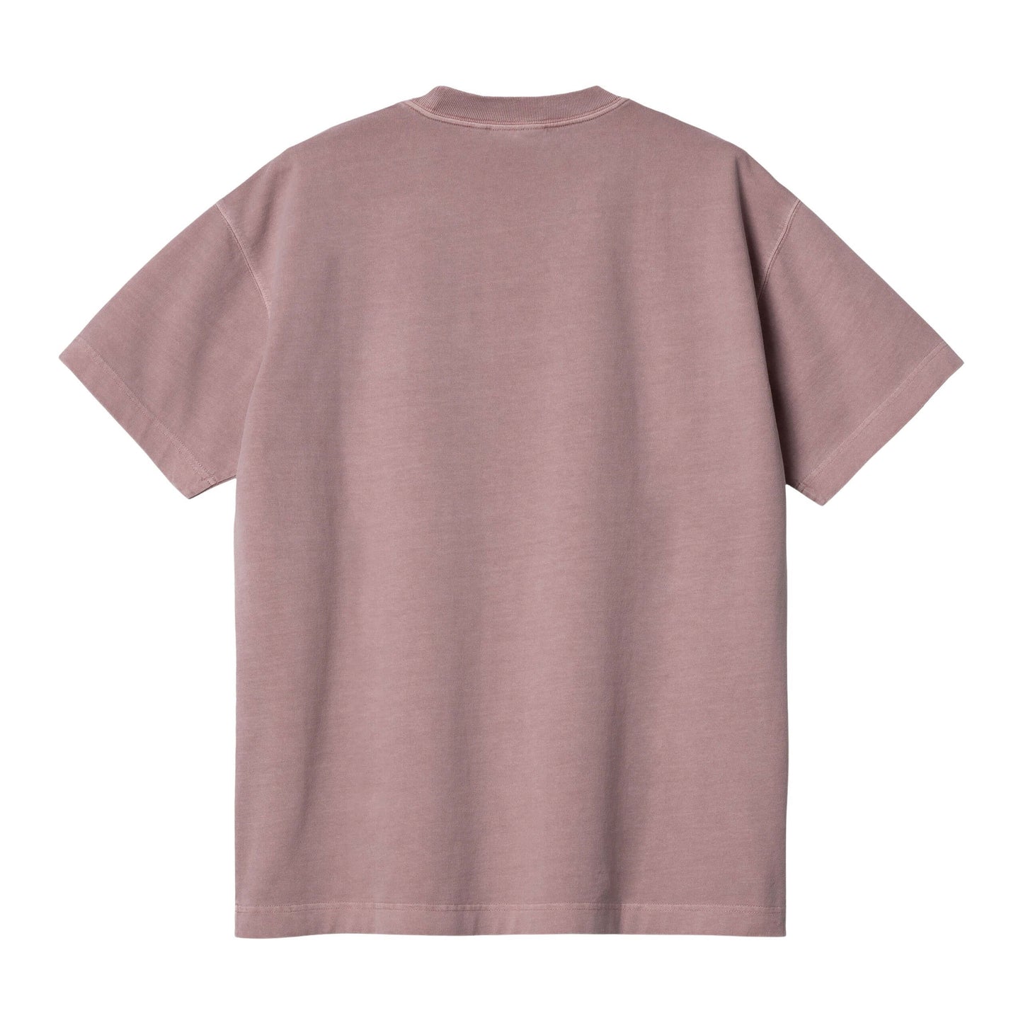 Carhartt WIP S/S Vista T-Shirt-glassy-pink-garment-dyed