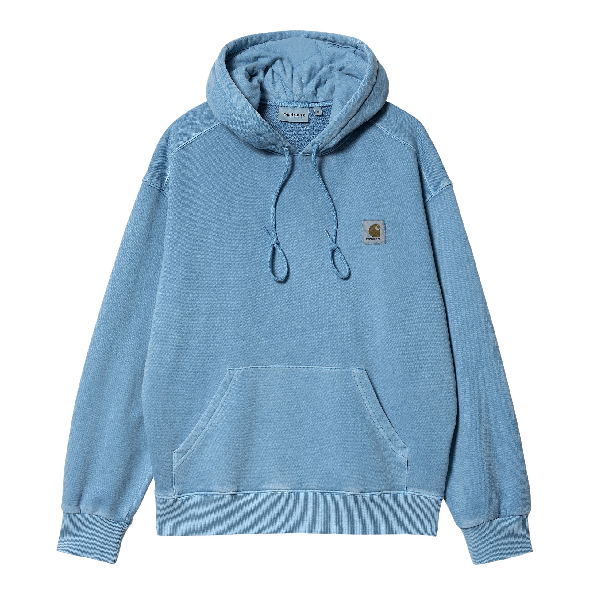 Carhartt WIP Hooded Nelson Sweat piscine-garment-dyed